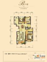 瑞闽·第一城3室2厅2卫109㎡户型图